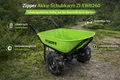 Zipper ZI-EWB260 Akku Schubkarre Motorschubkarre Elektro Transportkarre
