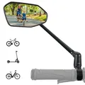Fahrradspiegel RS3 links mit extra großer Spiegelfläche  360° verstellbarer F...