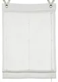 Gardinia Home Decor Zen Silence, Manuell, Slatted, Römischer Rollo, Weiß, Einfarbig, Polyester