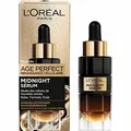 L'Oréal Paris Midnight Serum Age Perfect Renaissance Cellulaire – Gesichtspflege gegen Falten, Festigkeit, Glanz – mit schützendem Antioxidationskomplex – für alle Hauttypen – 30 ml
