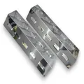 2p Diffusore Di Calore Copertura Per Barbecue INOX 430 Piastra su Bruciatore BBQ