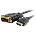 C2G 2m HDMI to DVI Adapter Cable - DVI-D Digital Video Cable - Videokabel - Single Link - DVI-D (M)