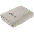Moeve Saunatuch Frottana Pearl, Beige, Textil, Uni, 80x200 cm, Oeko-Tex® Standard 100, saugfähig, strapazierfähig, angenehm weich, hochwertige Qualität, schadstoffgeprüft, Freizeit, Wellness, Saunatücher