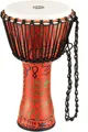Meinl Percussion PADJ1-M-F Travel Series African Djembe 10" Pharaoh's Script
