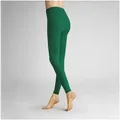 Hudson Strickstrumpfleggings Micro 50 50 DEN (1 St) Semi-blickdichte Leggings mit ebenmäßiger Optik grün 38-40