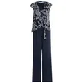 Vera Mont Overall Damen im Layer Look (1-tlg) blau M (38)