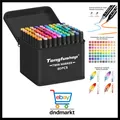80 Farben Alkohol Marker Set, Chisel & Feinspitze Alcohol Marker Stifte, 2s S...