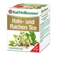 BAD HEILBRUNNER Hals- und Rachen Tee Filterbeutel 8X1.75 g