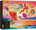 Puzzle 1000 Teile  Kites at Dusk/Puzzle Erwachsene/Puzzel/Puzzle 1000 / Bunt ...
