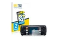 BROTECT Displayschutzfolie Schutzfolie für Yaesu FTM-300DE, 2 Stück, Displayschutz Schutz Folie Klar Transparent