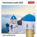 Griechische Inseln Sehnsuchtskalender 2026 - Wochenkalender mit 53 Postkarten / Harenberg / Kalender