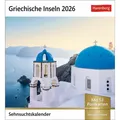 Harenberg Griechische Inseln Sehnsuchtskalender 2026 - Wochenkalender mit 53 Postkarten (Deutsch) (56563272)