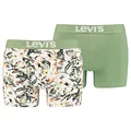 Levi's Men's Parrot Paradise Boxer Briefs (2 Pack)