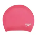 Speedo Long Hair Silicone Cap Adult Pink Adult Pink