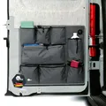 your GEAR Ortles L Organizer für Kastenwagen Hecktür links – Wohnmobil Stauraumtasche mit 7 Reißverschlusstaschen & Flaschenhalter – Camping Utensilientasche robust & ohne Bohren – Van Zubehör