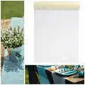 (0,43€/m) Vlies-Stoff 30cm weiches Material durchschimmernd Tischläufer Hochzeit