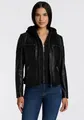 Mauritius Bikerjacke SAMINA 2-in-1-Jacke - mit abnehmbarem Kapuzen-Sweat-Einsatz