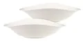 Villeroy & Boch - Vapiano Pastaschalen Set 2-teilig Weiß, Spülmaschinenfest, Mikrowellensicher, Pastateller, Pastaschüssel, Teller Tief, für Spaghetti, Nudeln oder Salat, Premium Porzellan