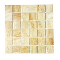 Mosani Mosaikfliesen Keramik Mosaik Fliese Natursteinoptik Struktur Travertin beige gelb