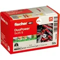 535458 Duopower 5 X 25 S Mit Schraube, 50 Stk - Fischer