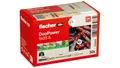 Kołki rozporowe uniwersalne DuoPower 5x25mm S 2-składnikowe z wkrętem PZ 3,5x35m