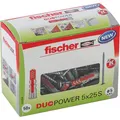fischer Dübel DUOPOWER 5x25 S LD, hellgrau