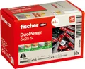 fischer DuoPower 5 x 25 S Universaldübel Sicherheitsschraube 2-Komponenten-Dübel