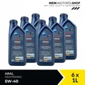 Aral HighTronic 5W-40 MB 229.31 Opel RN 0700 VW 505 Motoröl 6x1 Liter = 6 Liter