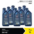 Aral HighTronic 5W-40 MB 229.31 Opel RN 0700 VW 505 Motoröl 7x1 Liter = 7 Liter