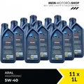 Aral HighTronic 5W-40 MB 229.31 Opel RN 0700 VW 505 Motoröl 11x1 Liter= 11 Liter