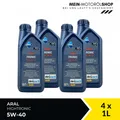Aral HighTronic 5W-40 MB 229.31 Opel RN 0700 VW 505 Motoröl 4x1 Liter = 4 Liter