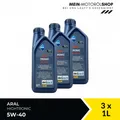 Aral HighTronic 5W-40 MB 229.31 Opel RN 0700 VW 505 Motoröl 3x1 Liter = 3 Liter