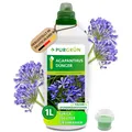 Purgrün Agapanthus Dünger, NPK 3+5+7, extra Kalium, 1 Liter