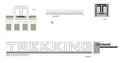 Non-Branded Fahrradrahmen Aufkleber Fahrrad Rahmen Trekking Performance Dekor Sticker Decal Set