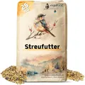 Samore Vogelfood 25 kg Streufutter für Wildvögel erstklassige Zusammensetzung Vogelfutter