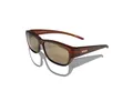 ActiveSol Sonnenbrille Überziehsonnenbrille Minos (inklusive Schiebebox und Brillenputztuch) Lotuseffekt