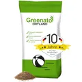 Rasensamen Greenato Dryland Trockenrasen 10kg – trockenresistenter Rasensamen schnellkeimend Frühjahr und Herbst Grassamen Unkrautvernichter Rasen - ideal für eine Fläche von 400 m²