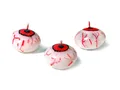 Schwimmkerze Auge, 4cm (1 Packung / 25 Stk.)