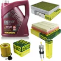 MANN-FILTER Inspektionspaket MANNOL 5L Energy Combi LL 5W-30 für BMW 4 Gran