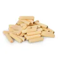 Tolux Holzdübel 10x50 [mm] Packung mit 50 Stück, Rillendübel, Langholzdübel, Hergestellt aus hochwertigem Buchenholz nach DIN 68150.