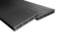 Endorphin® WPC Terrassendielen Komplettset 2-50m² Anthrazit - Mit Unterkonstruktion & Clips – WPC Dielen Wetterfest Und Pflegeleicht – Hohlkammerdiele Rutschfest – Dielenlänge 220cm (20qm)