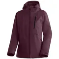 Maier Sports Skijacke Straja Damen Winterjacke, wind/wasserdicht, 3 RV-Taschen und Kapuze 38 EU
