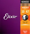 Elixir 16002 Nanoweb - Phosphor Bronze, extra light (010-047) Satz/ Einzelsaiten