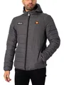 Ellesse Herren Lombardy Padded Jacket, Dark Grey Marl, XL EU