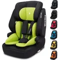 Osann Jazzi Isofix, der sichere Kindersitz ab 1 Jahr 76–150 cm, mitwachsender Kinderautositz (9-36 kg)  - Lime - Grün