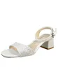 Buffalo Damen Komfort Sandalen Lucy Shie Hochzeit 1291549 Weiß