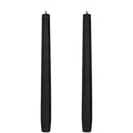 Uyuni LED Tafelkerze 25cm Black 2 Stück