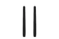 Uyuni Led Tischkerze Schwarz - 25cm - 2er Set