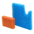Oase Ersatzschwamm Set Filtral UVC 1500, rot & blau - Ersatzfilterschwamm, Filterzubehör für Filtral UVC 1500, Teichreinigung