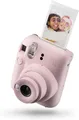 Die Fujifilm Instax Mini 12 Sofortbildkamera in Blossom Pink